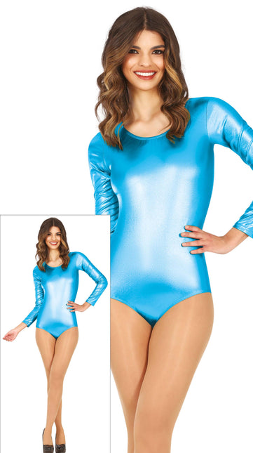 Balletpakje Turquoise Dames Metallic