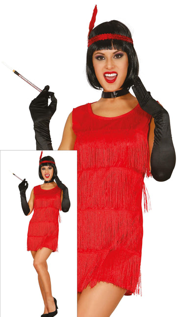 Charleston Jurk Rood Dames