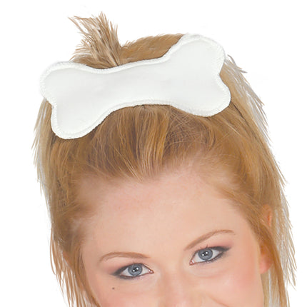 Holbewoner Kostuum Wit Dames