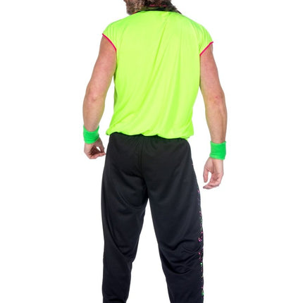 Neon 80S Kostuum Heren 2 delig van Wilbers & Wilbers koop je bij Partywinkel