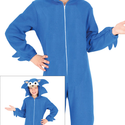 Vos Kostuum Blauw Jongen