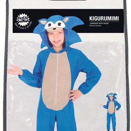 Vos Kostuum Blauw Jongen