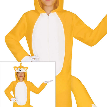 Vos Kostuum Geel Jongen