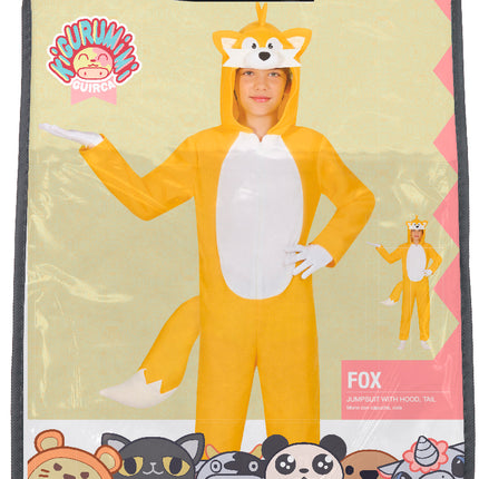 Vos Kostuum Geel Jongen