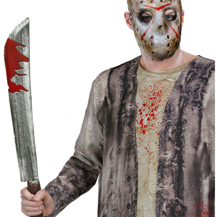 Friday The 13th, Jason Voorhees Machete & Mask Kit