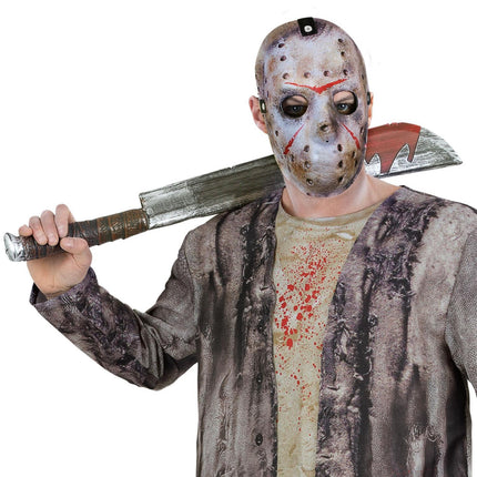 Friday The 13th, Jason Voorhees Machete & Mask Kit