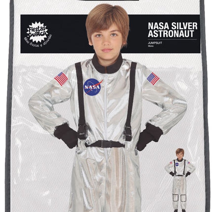 Astronauten Pak Zilver Jongen