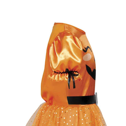 Halloween Jurk Oranje Kind Heks