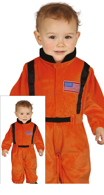 Astronauten Pak Oranje Baby