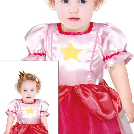 Prinses Jurk Roze Meisje