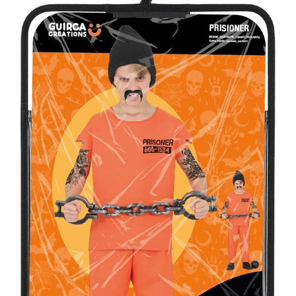 Halloween Kostuum Oranje Kind Gevangene