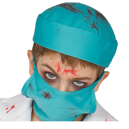 Dokter Halloween Kostuum Kind zombie