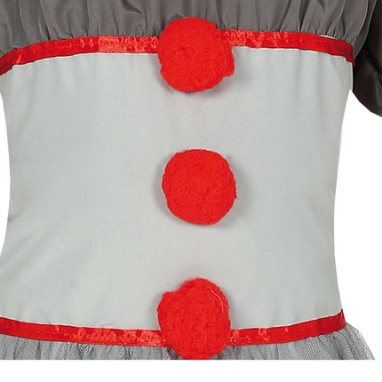 Duistere clown Halloween Kostuum Kind