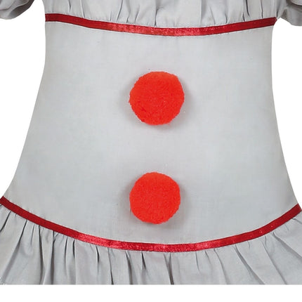 Killer Clown Halloween Kostuum Kind