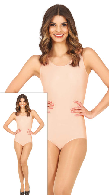 Balletpakje Nude Dames Mouwloos