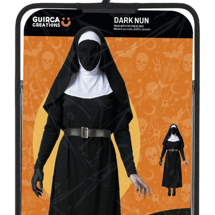 Halloween Jurk Zwart Dames Donkere Non
