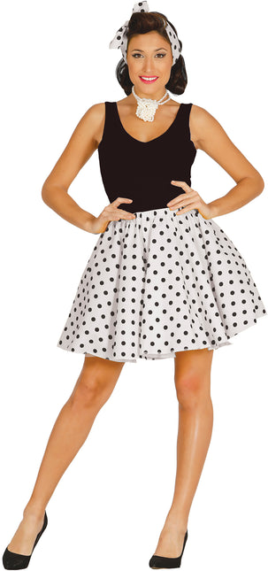 Grease Kostuum Dames Wit