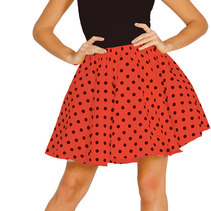 Grease Kostuum Dames Rood