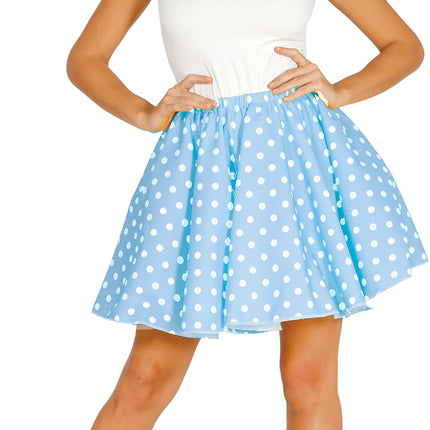 Grease Kostuum Dames Blauw