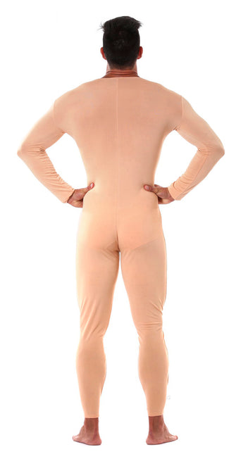 Second Skin Pak Kostuum Nude Heren