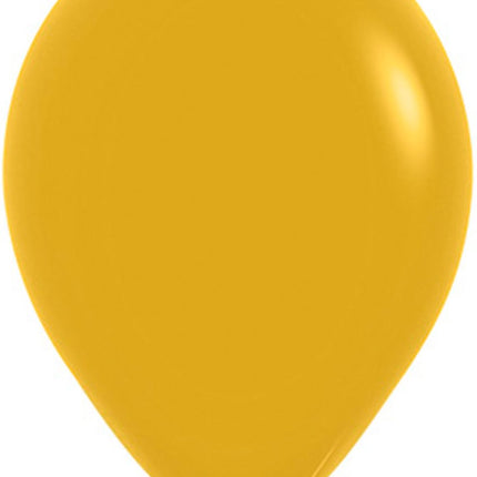 Ballonnen Mustard 30cm 50st