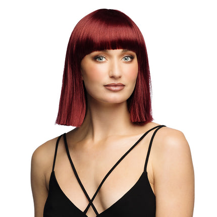 Pruik Djamilla sienna brown