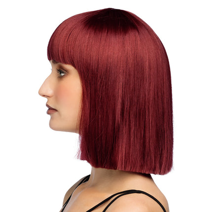 Pruik Djamilla sienna brown