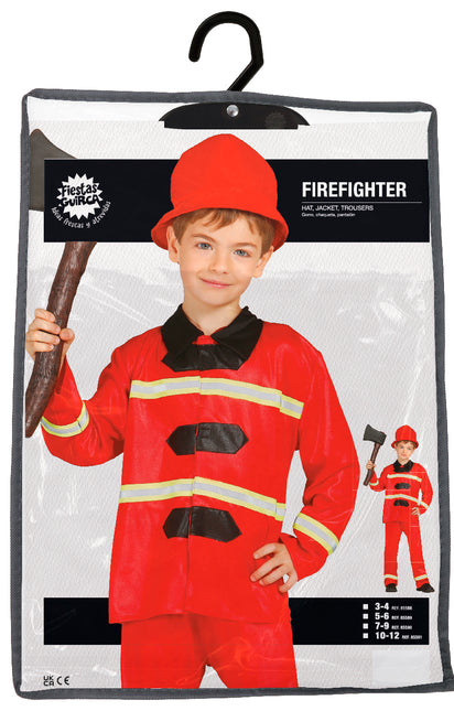 Brandweerpak Kind Rood