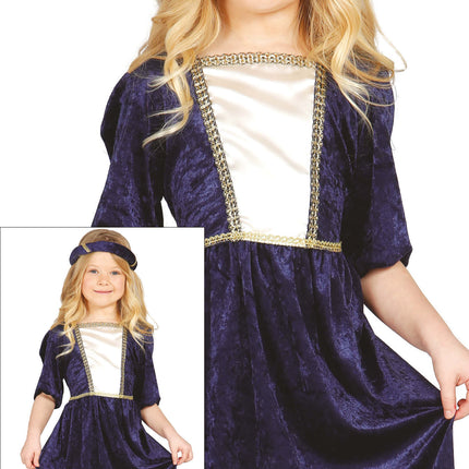 Middeleeuws Kostuum Meisje