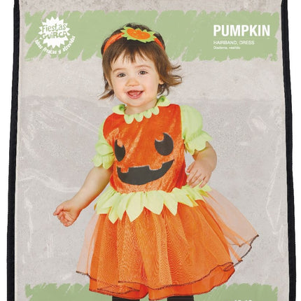pompoen Halloween Jurk Baby