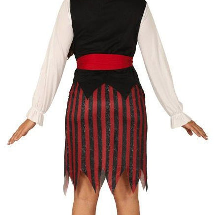 Piraten Kostuum Dames 4 delig