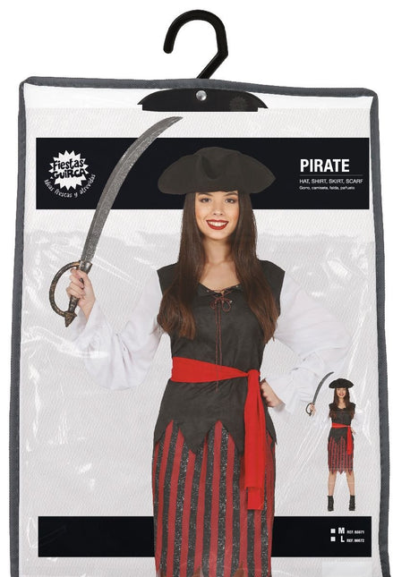 Piraten Kostuum Dames 4 delig