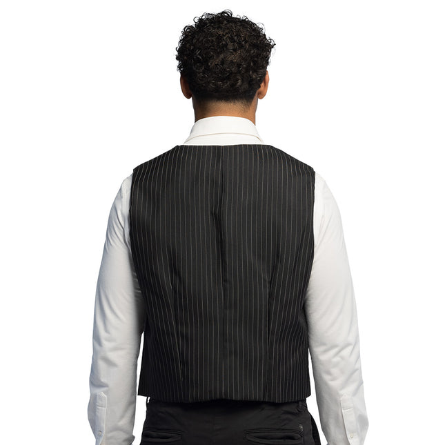 Gilet Pinstripe zwart (L/XL)