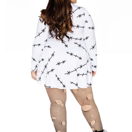 Halloween Jurk Dames Stitch