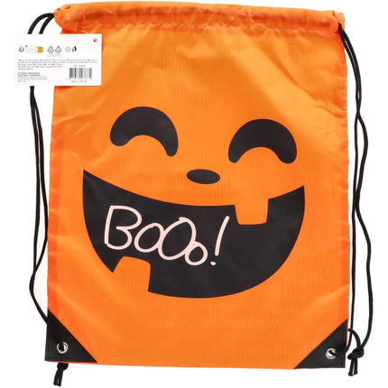 Halloween Rugtas met trekkoord Halloween BoOo! 39cm