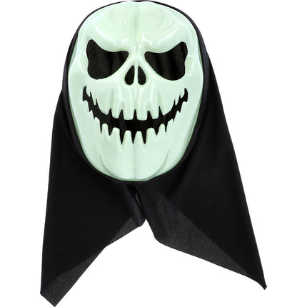 Masker Pompoen - Glow in the dark - Halloween BoOo!