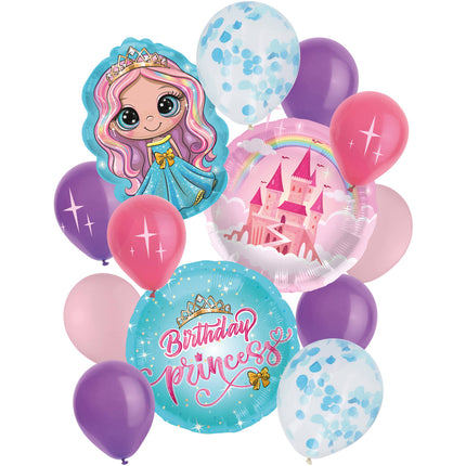Ballonnen Set Prinses leeg