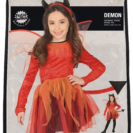 Duivel Jurk Meisje