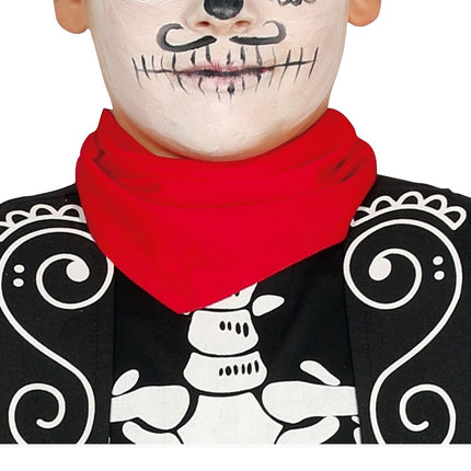 Cowboy skelet Halloween Kostuum Kind