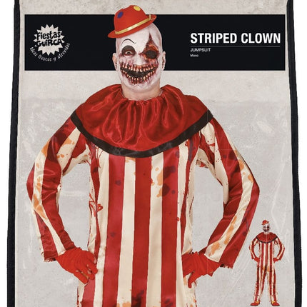 Killer clown Halloween Kostuum Heren