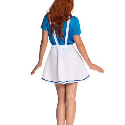 Smurfen Pak Blauw Wit Dames