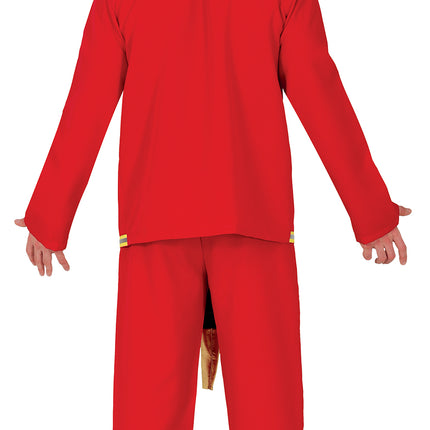 Brandweerman Kostuum 4 delig