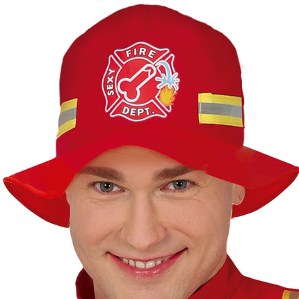 Brandweerman Kostuum 4 delig