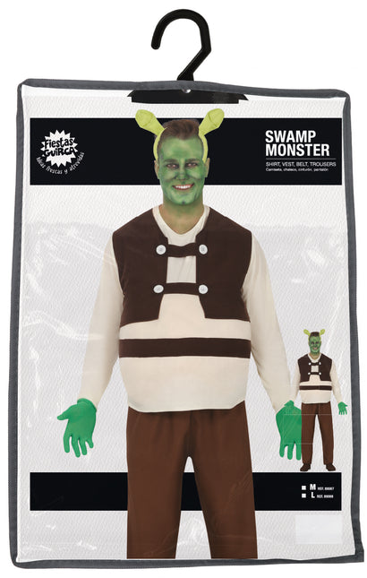 Moerasmonster Kostuum Heren