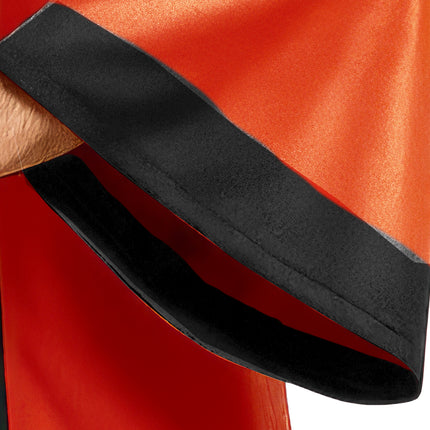 Rood Zwarte Kimono Heren 3 delig