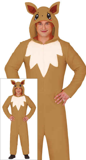 Vos Onesie Bruin Beige