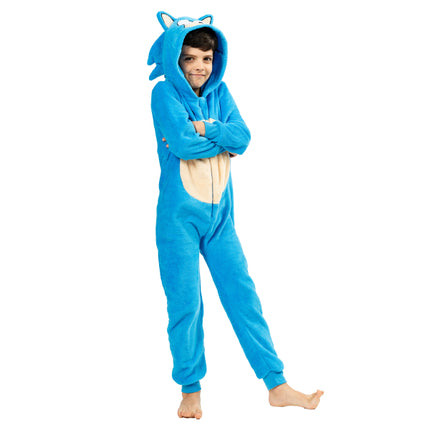 Sonic Onesie Blauw Wit Kind