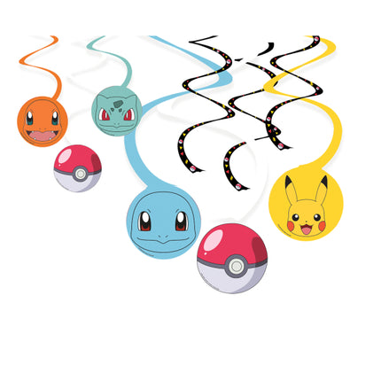 Pokemon Decoratie Set 60cm 6 delig