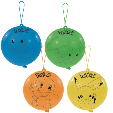Pokemon Ballonnen Gekleurd 40,5cm 4st