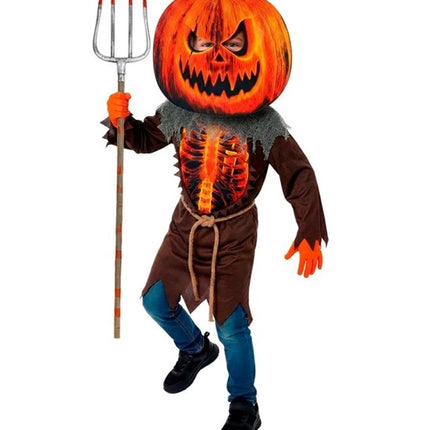 Halloween Kostuum Kind Enge Pompoen
